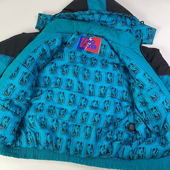 NBA Charlotte Hornets 1990s Jacket sz L - Picture 7 of 7